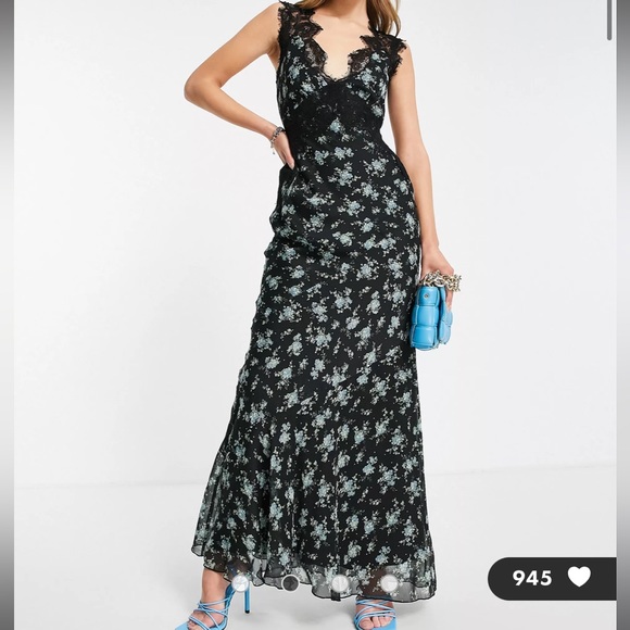 Asos maxi floral print dress - Picture 2 of 3